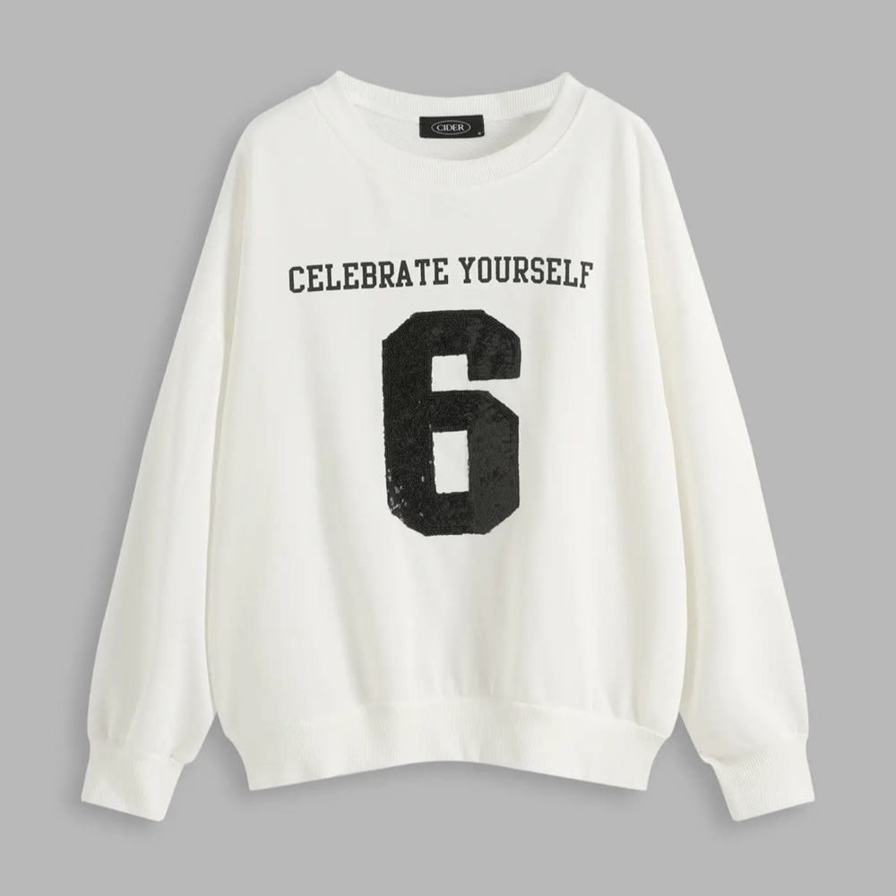 Celebrate sweatshirt 😍 Size: Small | Condition: Good 
One time wore! 
SKU: 0005